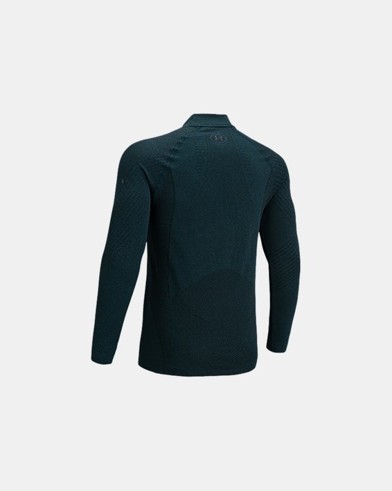 เสื้อคอเต่า UA RUSH™ ColdGear® Seamless สำหรับผู้ชาย, Blue, pdpMainDesktop image number 8
